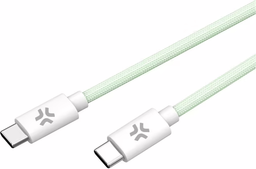 Cable CELLY USB-C a USB-C PD 60W Negro (USBCUSBCCOTTGN) | 8021735207702 imagen 2