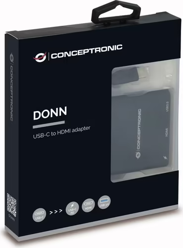 Adaptador CONCEPTRONIC USB-C a HDMI/USB-A/C (DONN01B) | 4015867209462 imagen 3
