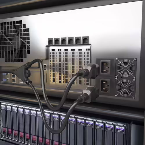 AISENS Cable Alimentacion CPU, CEE7/M-2xC13/H, Negro, 3.0m | A132-0865 | 8435739901489 imagen 4