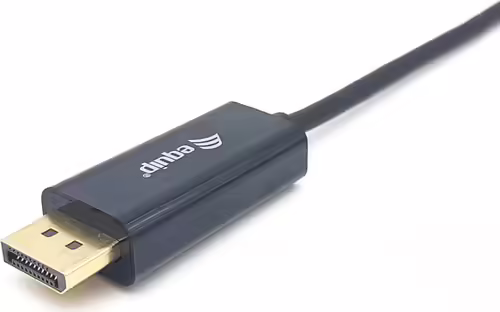Equip 133428 adaptador de cable de vÍdeo 3 m USB Tipo C DisplayPort Gris | 4015867228784 imagen 2