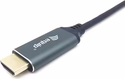 Cable EQUIP USB-C/M a HDMI A/M 1m Gris/Negro (EQ133415) | 4015867228715 imagen 2