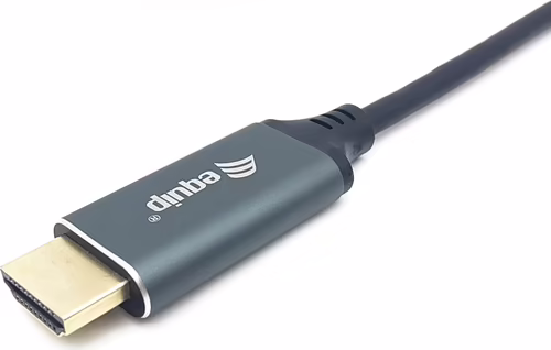 Cable EQUIP USB-C/M a HDMI A/M 3m Gris/Negro (EQ133417) | 4015867228722 imagen 2