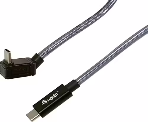 Cable EQUIP USB-C/M a USB-C/M 2m Negro (EQ128422) | 4015867237694 imagen 2
