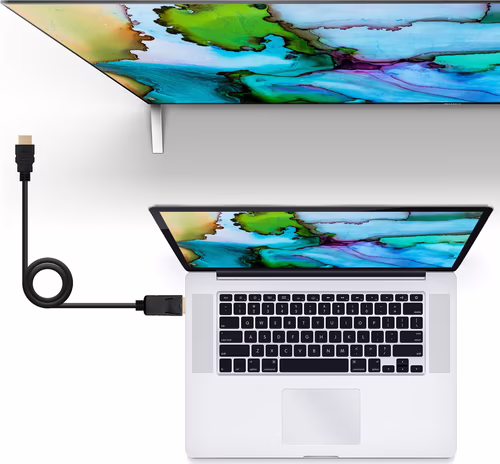 Cable Conversor DISPLAYPORT a HDMI, DP/M - HDMI/M, Negro, 10 m | 10.15.4310 | 8433281013223 imagen 4