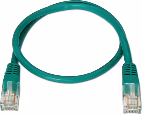 Cable AISENS RJ45 Cat5e UTP AWG24 0.5m Verde(A133-0193) | 8436574701920 imagen 2