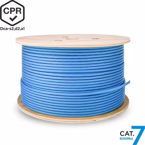 Cable AISENS RJ45 Cat.7 SFTP 500m Azul (A146-0666) | 8436574707816 imagen 3