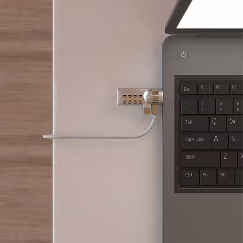 AISENS Cable de Seguridad con Cerradura de Combinacion para Ordenador, Monitor, | ASLK-D40N01-SL | 8436574707557 imagen 5