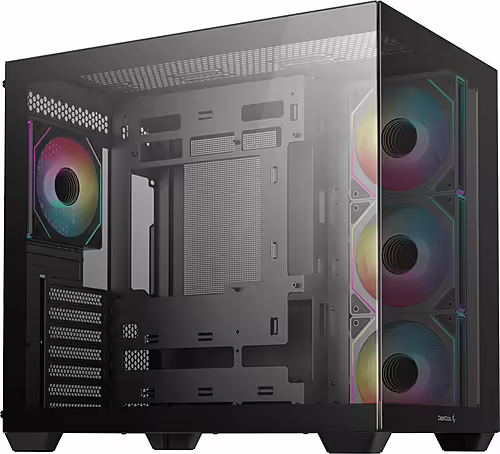 Caja DeepCool CG530 RGB ATX Negra (R-CG530-BKADA4-G-1) | 6933412765158 imagen 4