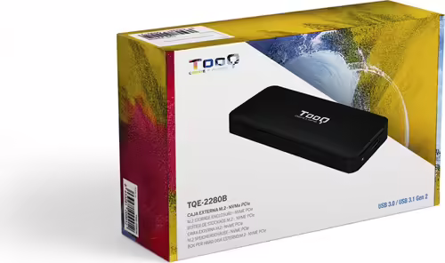 Caja TooQ SSD M.2 SATA USB 3.0 Negra (TQE-2280B) | 8433281009912 imagen 9