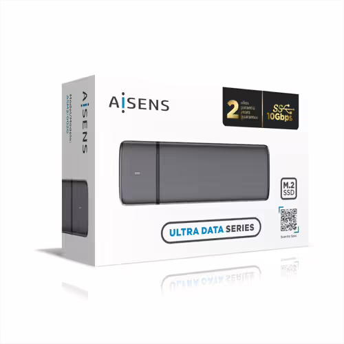 Caja AISENS SSD M.2 SATA/PCIe USB 3.1 Gris (ASM2-002G) | 8436574704440 imagen 4