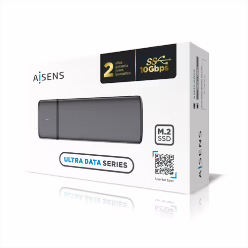 Caja AISENS SSD M.2 SATA/PCIe USB 3.1 Gris (ASM2-002G) | 8436574704440 imagen 5