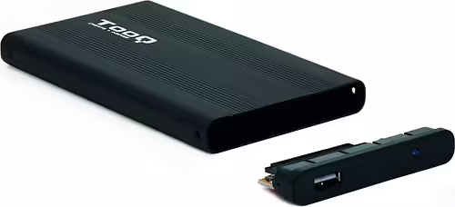 Caja TooQ HDD 2.5`` SATA USB 2.0 Negra (TQE-2510B) | 8433281000094 imagen 2