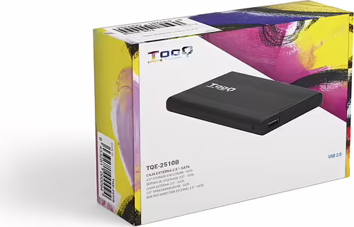 Caja TooQ HDD 2.5`` SATA USB 2.0 Negra (TQE-2510B) | 8433281000094 imagen 6
