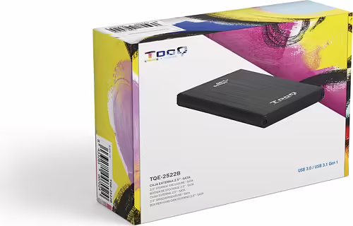Caja TooQ HDD 2.5`` SATA USB 3.0 Negra (TQE-2522B) | 8433281007024 imagen 7