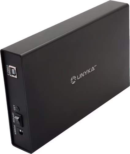 Caja UNYKA HDD 3.5`` SATA USB-B 2.0 Negra (57003) | 6940533542261 imagen 2