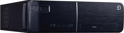 CAJA MICROATX HIDITEC SLM20 PRO SLIM NEGRO CHA010020 | 8436545692165 imagen 2