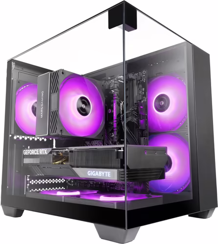 Mars Gaming MC-VISIONM Mini Tower Negro | MCVISIONM | 8435693109839 imagen 2