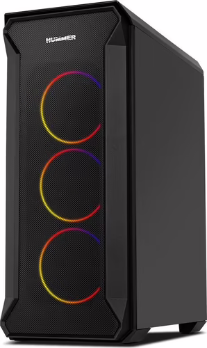 CAJA ORDENADOR GAMING NOX HUMMER QUANTUM ATX ARGB BLACK | NXHUMMERQUANTUM | 8436587970375 imagen 5