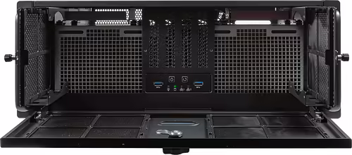 Caja Rack UNYKA UK4339H 9`` 4u Silver/Black (UK51918) | 6974560221219 imagen 2