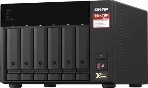 QNAP servidor de almacenamiento NAS Torre Ethernet V1500B 2.5``, 3.5``, M.2 Negr | TS-673A-8G | 4713213518830 imagen 3