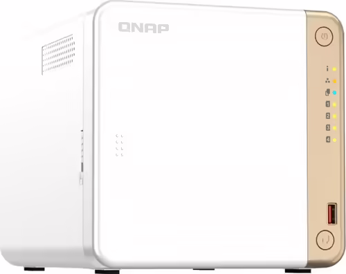 QNAP NAS MULTIMEDIA 2.5 GBE BLANCO 2GB | TS-462-2G | 4711103081198 imagen 4