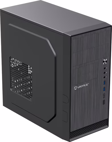 Caja UNYKA Aero C12 USB-A/C mATX Negra (UK52110) | 6974560220953 imagen 7