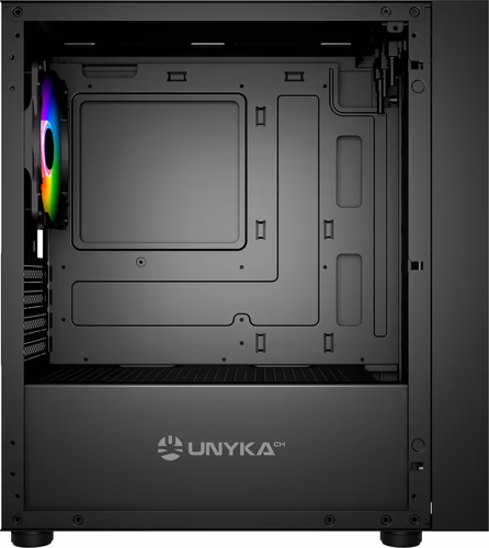 Caja Unyka Mir B200 ARGB mATX Mini-ITX Negra (UK113011) | 8436617920257 imagen 3
