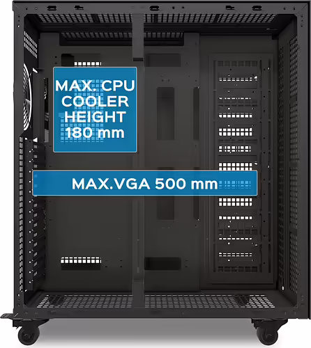 Caja UNYKA PRO 1500 E-ATX USB 3.0/3.1 Negra(UK80.15.42) | 8436617921162 imagen 6
