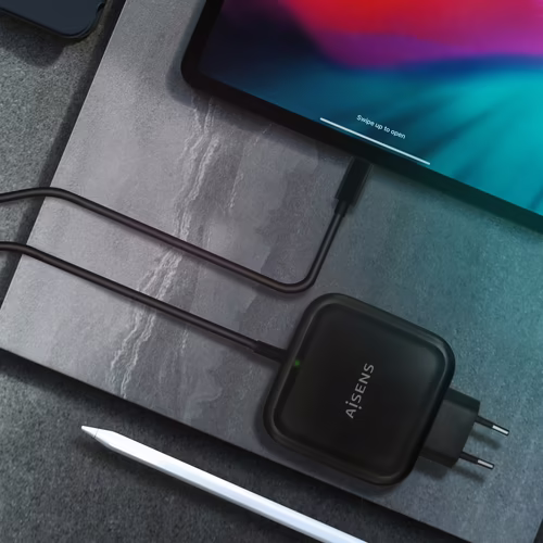 Cargador Pared AISENS 65W USB-C Negro (ASCH-1PD65WL-BK) | 8436574707939 imagen 4