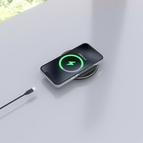 Cargador AISENS Inalámbrico Qi Usb-C(ASCH-15W1WC058-BK) | 8435739903452 imagen 6