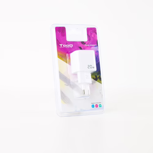 Cargador de Pared TooQ 20W 1xUSB-C Blanco (TQWC-PD20WT) | 8433281012530 imagen 6