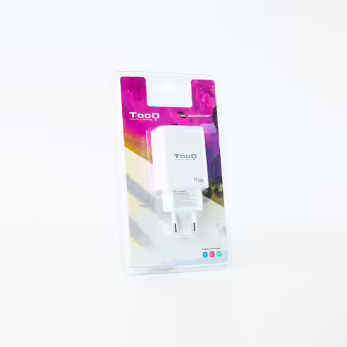 Cargador de Pared TooQ 45W USB-A/C (TQWC-GANQCPD45WT) | 8433281012578 imagen 6