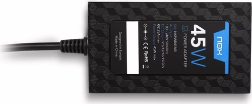 Cargador Notebook NOX 45W 9 DC Negro (NXPWR45NB) | 8436532166129 imagen 2