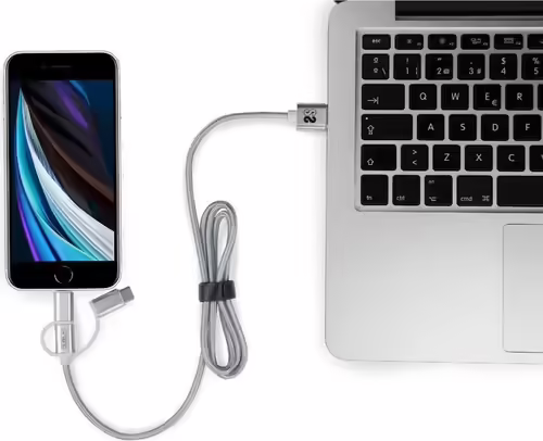 Cargador Pared SUBBLIM USB Cable 3en1 (SUB-CHG-1ZWC01) | 8436586740696 imagen 5