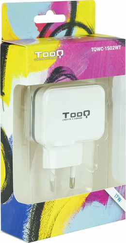 Cargador de Pared TooQ 17W 2xUSB-A Blanco (TQWC-1S02WT) | 8433281007291 imagen 3
