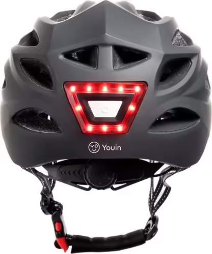 Casco Youin MTB LED Frontal/Trasera L Negro (MA1017) | 8434127501003 imagen 3