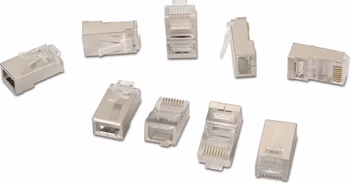 Conector AISENS RJ45 Cat.6 FTP 10 Un Acero (A139-0298) | 8436574702972 imagen 2