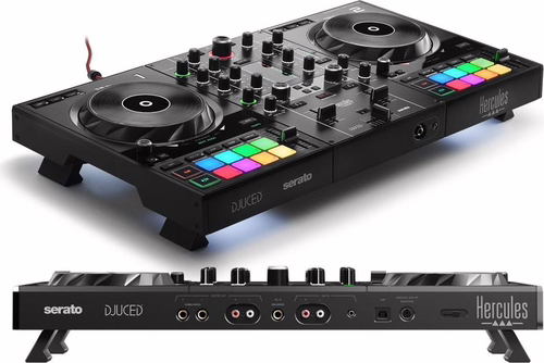 Hercules DjControl Inpulse 500 Mesa de mezcla Consola DJ 2 decks negro 4780909 | 3362934746094 imagen 2