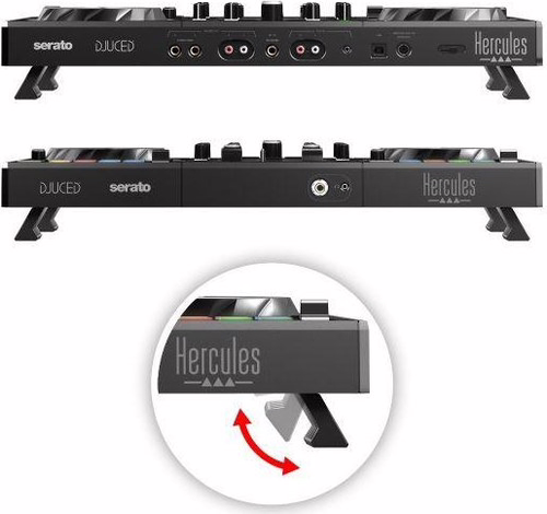 Hercules DjControl Inpulse 500 Mesa de mezcla Consola DJ 2 decks negro 4780909 | 3362934746094 imagen 4
