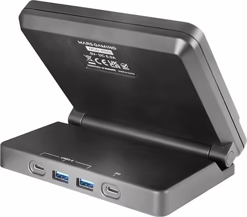 Control Deck Mars Gaming LCD 10 Teclas Negro (MSDPRO) | 8435693110989 imagen 2