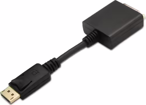 ADAPTADOR AISENS DISPLAYPORT 20 PINES MACHO A DVI HEMBRA 15CM NEGRO A125-0133 | 8436574701326 imagen 2