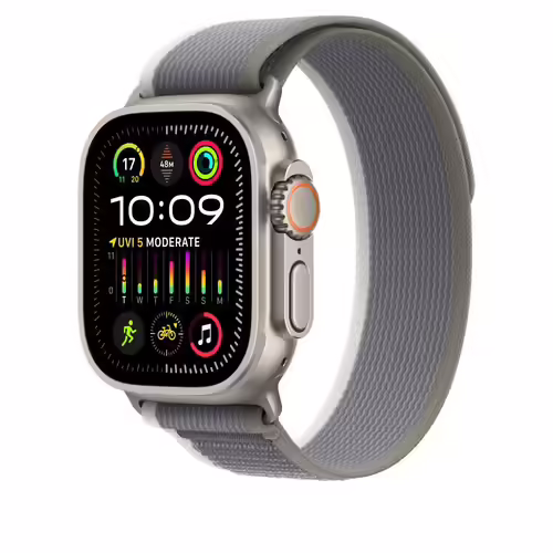 Correa Apple Watch Talla S/M Verde/Gris (MT5Y3ZM/A) | 0194253950752 imagen 2
