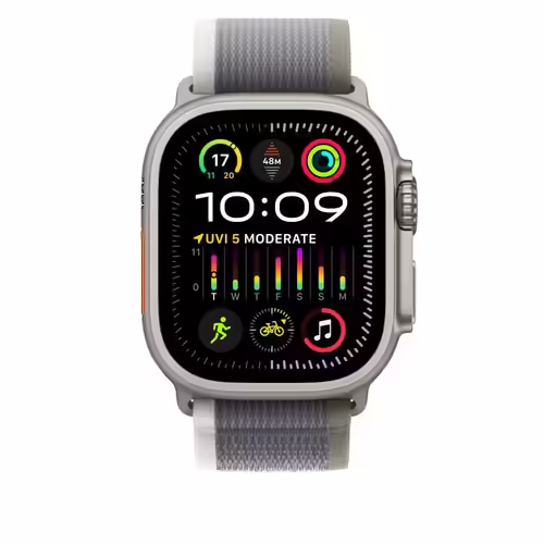 Correa Apple Watch Talla S/M Verde/Gris (MT5Y3ZM/A) | 0194253950752 imagen 3