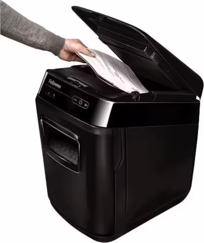 FELLOWES AUTOMAX 130C DESTRUCTORA PAPEL SILENTSHRED P-3 DIN 4680101 imagen 2