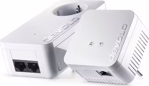 Powerline Devolo dLAN 550 WiFi Kit 2 Blanco (9637) | 4250059696372 imagen 2