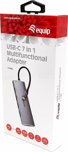 Docking EQUIP USB-C a USB-A/HDMI 100W Plata (EQ133482) | 4015867225608 imagen 5