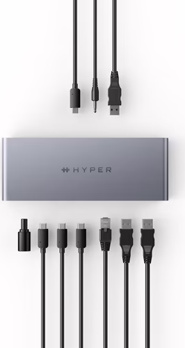 Dock TARGUS HyperDrive Thunderbolt 4 Gris (HDTB4D-EU) imagen 3