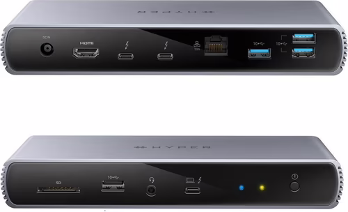 Dock TARGUS HyperDrive Thunderbolt 4 Gris (HDTB4D-EU) imagen 4
