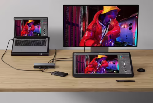 Dock TARGUS HyperDrive Thunderbolt 4 Gris (HDTB4D-EU) imagen 6