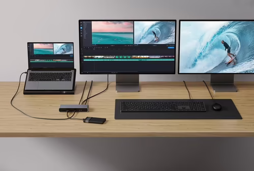 Dock TARGUS HyperDrive Thunderbolt 4 Gris (HDTB4D-EU) imagen 7